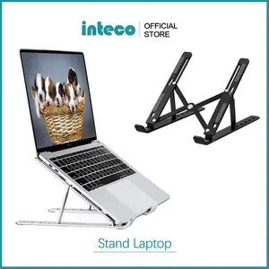 Laptop Stand Holder Portable Dudukan Tablet Aluminium Multifungsi