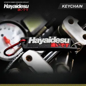 Hayaidesu Keychain Gantungan Kunci Aksesoris Variasi Motor Mobil