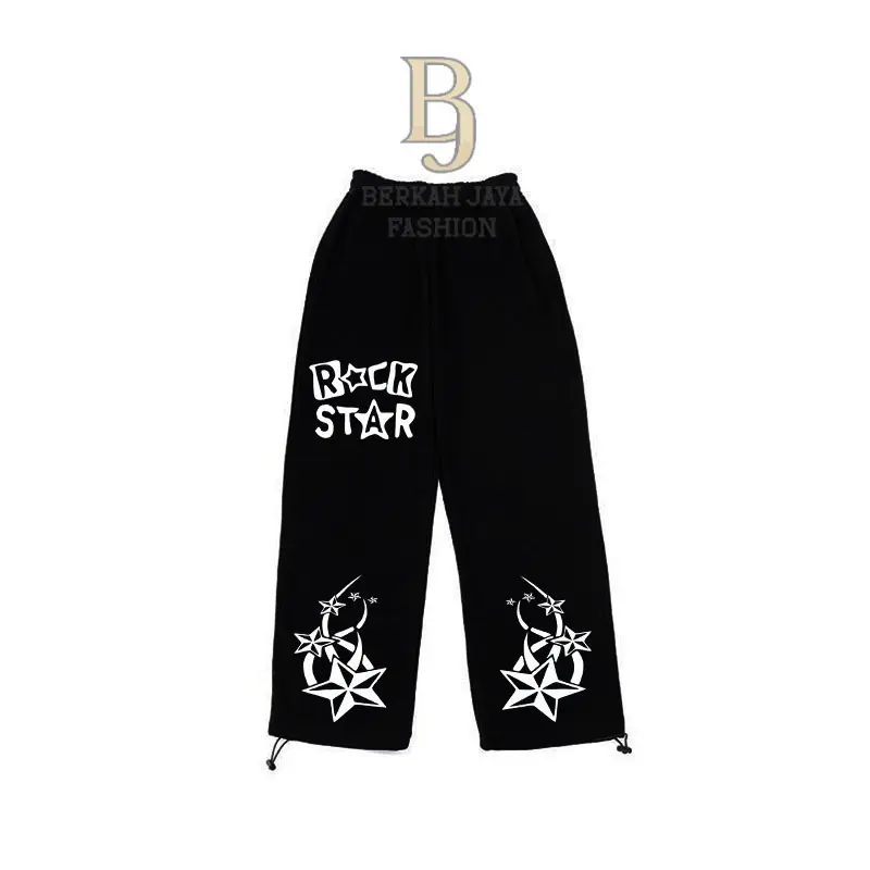 Celana Skena Anak Baggy Sweatpants Laki-laki Perempuan Untuk Usia 2-13 Tahun Bahan Fleece Sablon DTF Premium Fashion - Celana Anak Panjang - Celana Gombrang 2