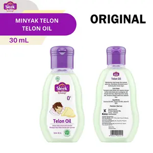 Sleek Baby Telon Oil Minyak Telon Bayi Original BPOM - Merdakan Perut kembung Menghangatkan Bayi