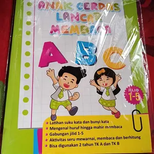 Buku Belajar Membaca ACLM Buku Wajib Anak Cerdas Lancar Membaca Lengkap Untuk Murid SD Kelas 1 - 3 bonus aktivitas mewarnai dan menulis - Iska Media Utama