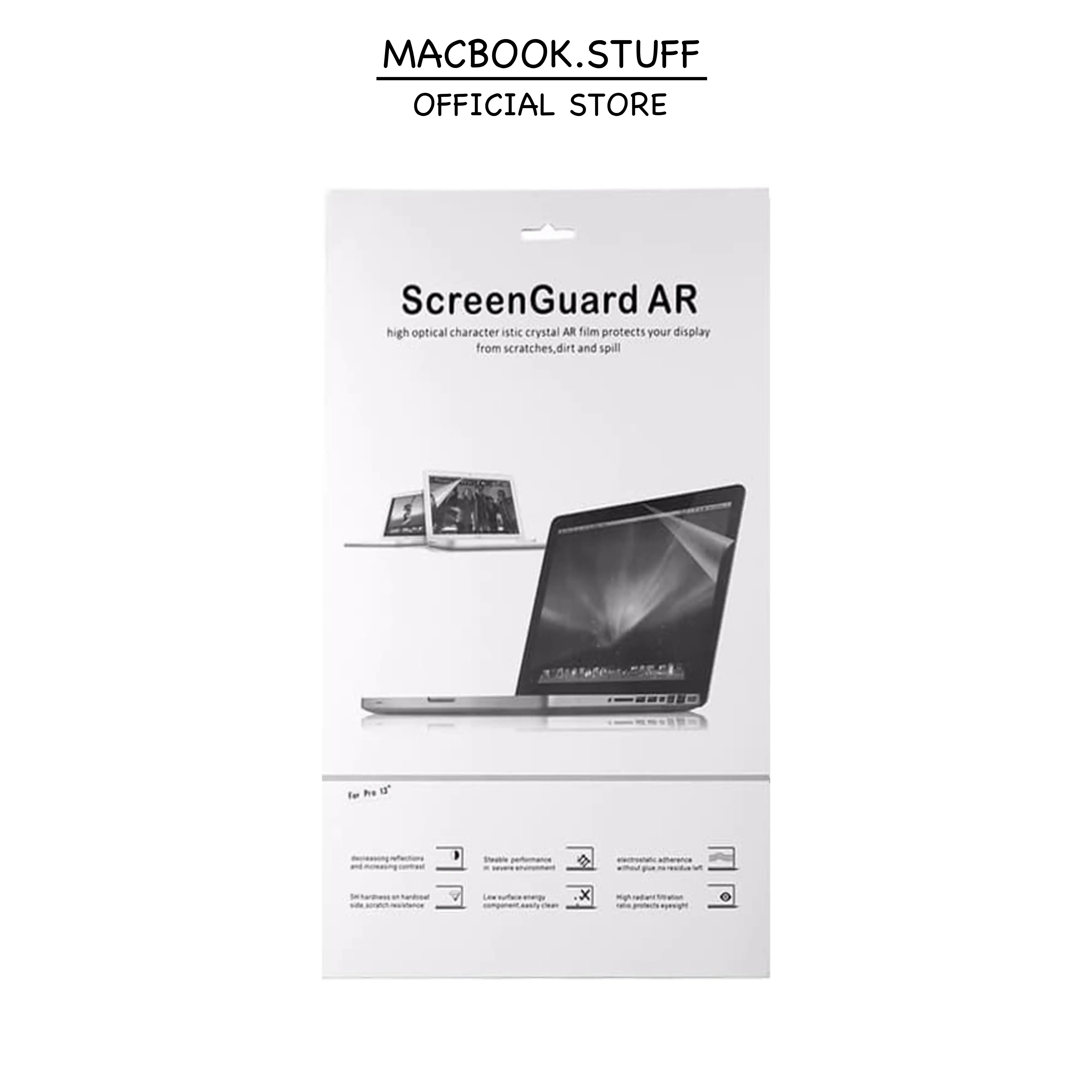 Screen Protector ANTI GORES Compatible for Mac NEW AIR PRO M1 11 12 13 14 15 16 inch laptop
