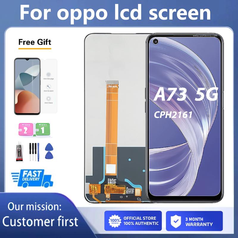 E-yiiviil LCD Display Compatible with Oppo A73 5G CPH2161 6 E-yiiviil LCD Display Compatible with Oppo A73 5G CPH2161 6