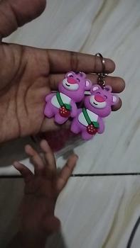Product Review of Blind Box Gantungan Kunci LOTSO, Gantungan Kunci Kotak Buta Toy Story Lucu Beruang Pink Free Box from S**i T**u 0