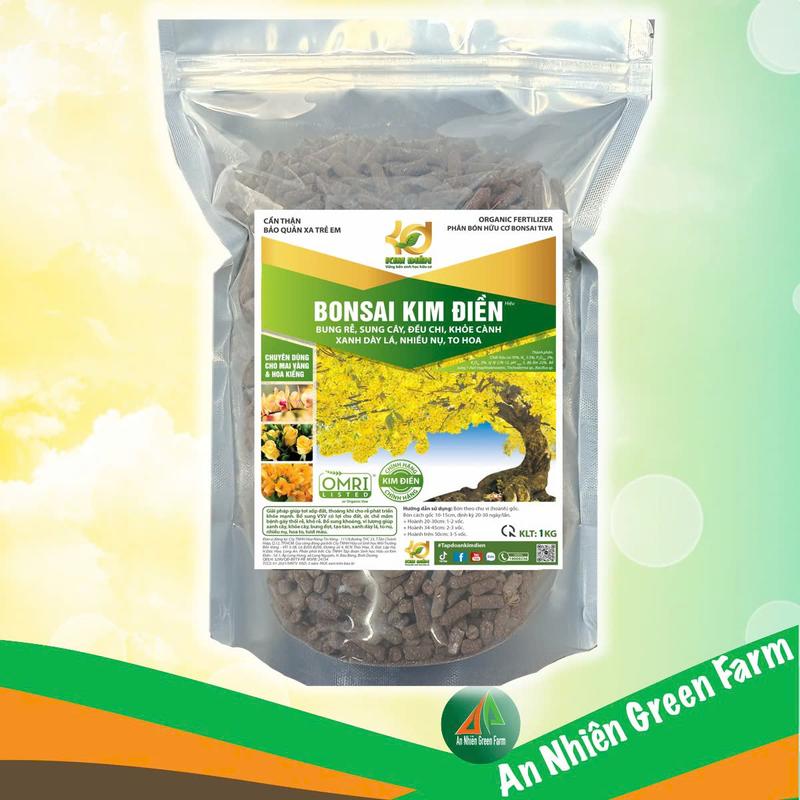 Phân Hữu Cơ Vi Sinh Mai vàng | Bonsai Kim Điền Trichoderma và Bacilus