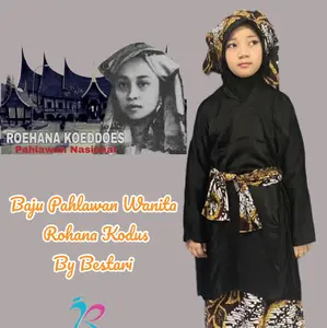 BESTARI / Baju Pahlawan Anak Prempuan Rohana Kudus Minangkabau
