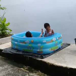 150CM kolam renang anak /Kolam Renang Keluarga Tiup Besar /dengan pompa Kolam renang anak 150cm Kids
