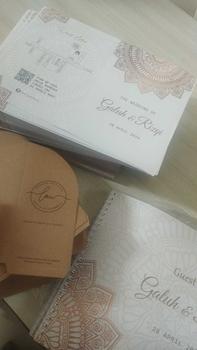 Product Review of (100Pcs) Undangan Kita Undangan Pernikahan Kantong Craft BC Softcover Aethestic Elegan from ** ** 1