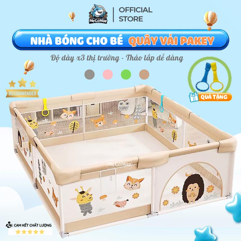 Quây Bóng Cho Bé Chắc Chắn, Nhà Bóng Khung Inox Dày Dặn, Tháo Lắp Dễ Dàng, Bảo Hành Toàn Quốc