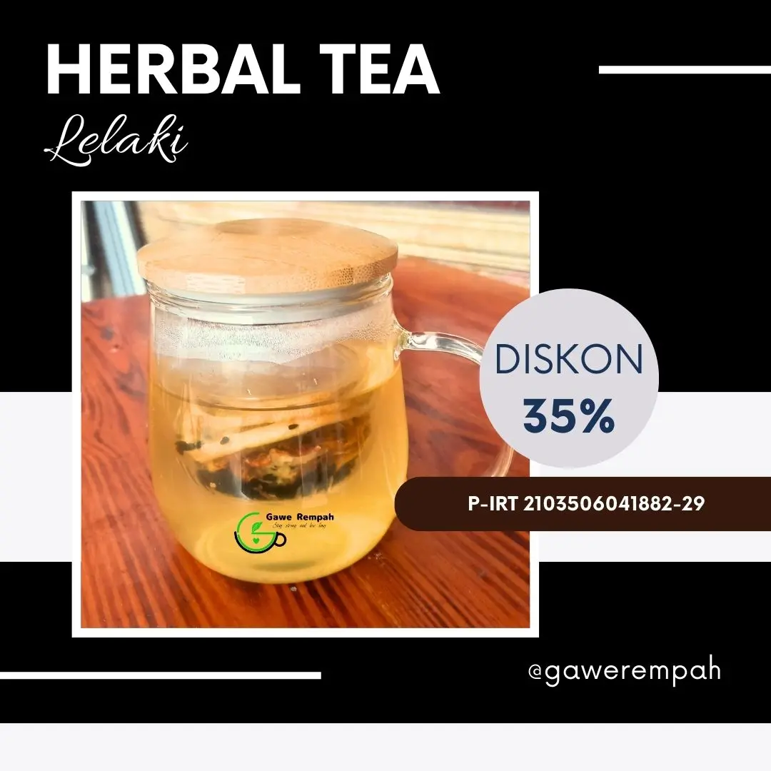 Premium Simplisia Tea laki laki |  Paket 5 sachet