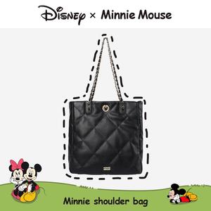 Beg Linggetote, Disney Minnie siri, Beg bahu tunggal dan silang, Beg wanita, Sesuai untuk ulang-alik ketiak, dengan rantai, [COD]