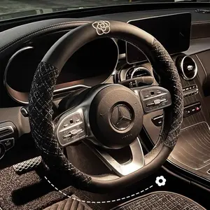 sarung setir mobil bunga rose sarung setir mobil