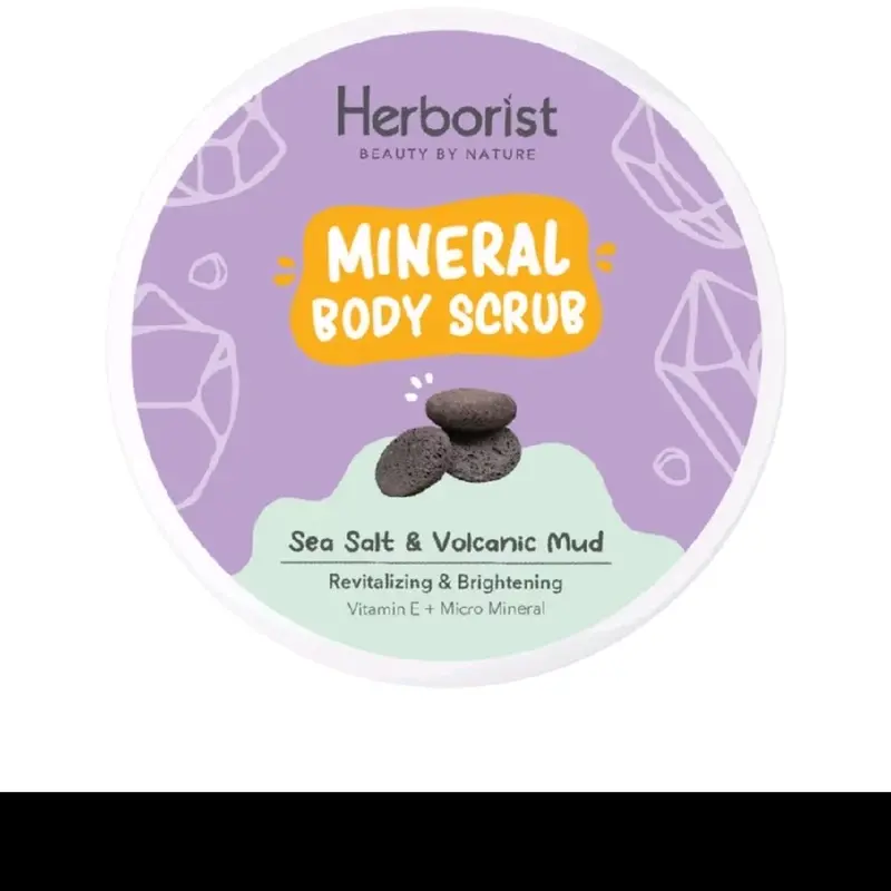 Herborist Mineral Body Scrub Lulur - Menutrisi Kulit Hingga Lapisan Terdalam - Mencerahkan, Kusam, Wajah, Facial 5