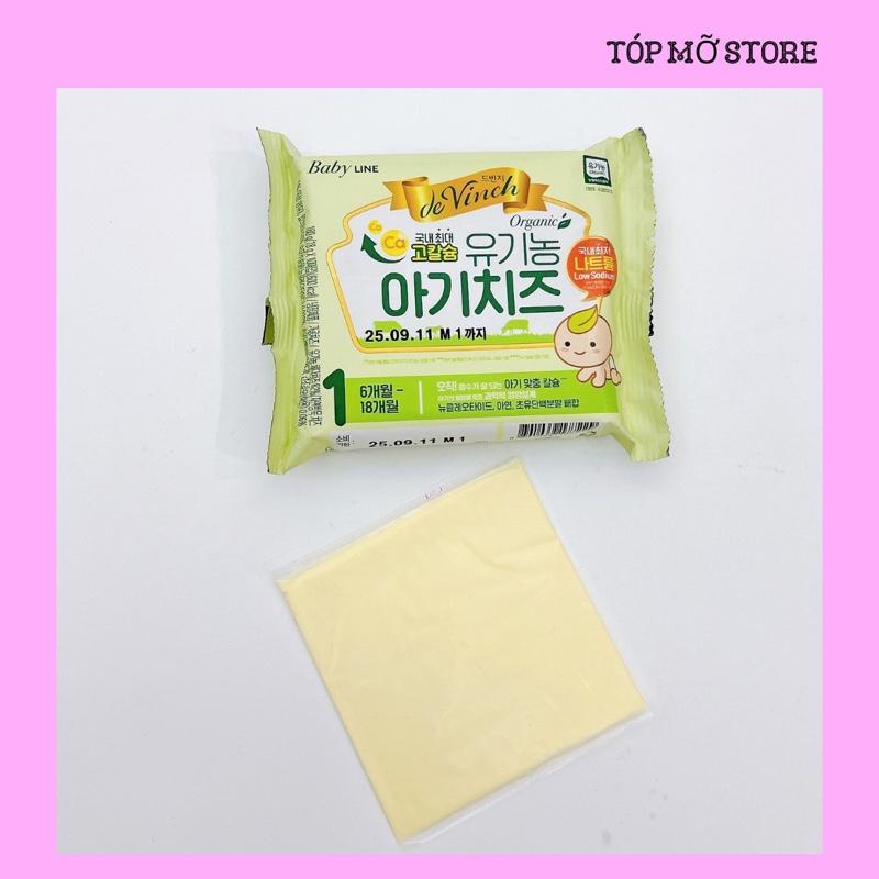 Phô Mai Tách Muối Hàn Quốc Túi 10 Miếng