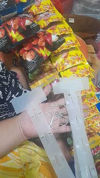 Product Review of No. 2 Alat Display Makanan Klip Strip 10Pcs Transparan Plastik PP - Kitchenware Plastic from S**a P**i 0