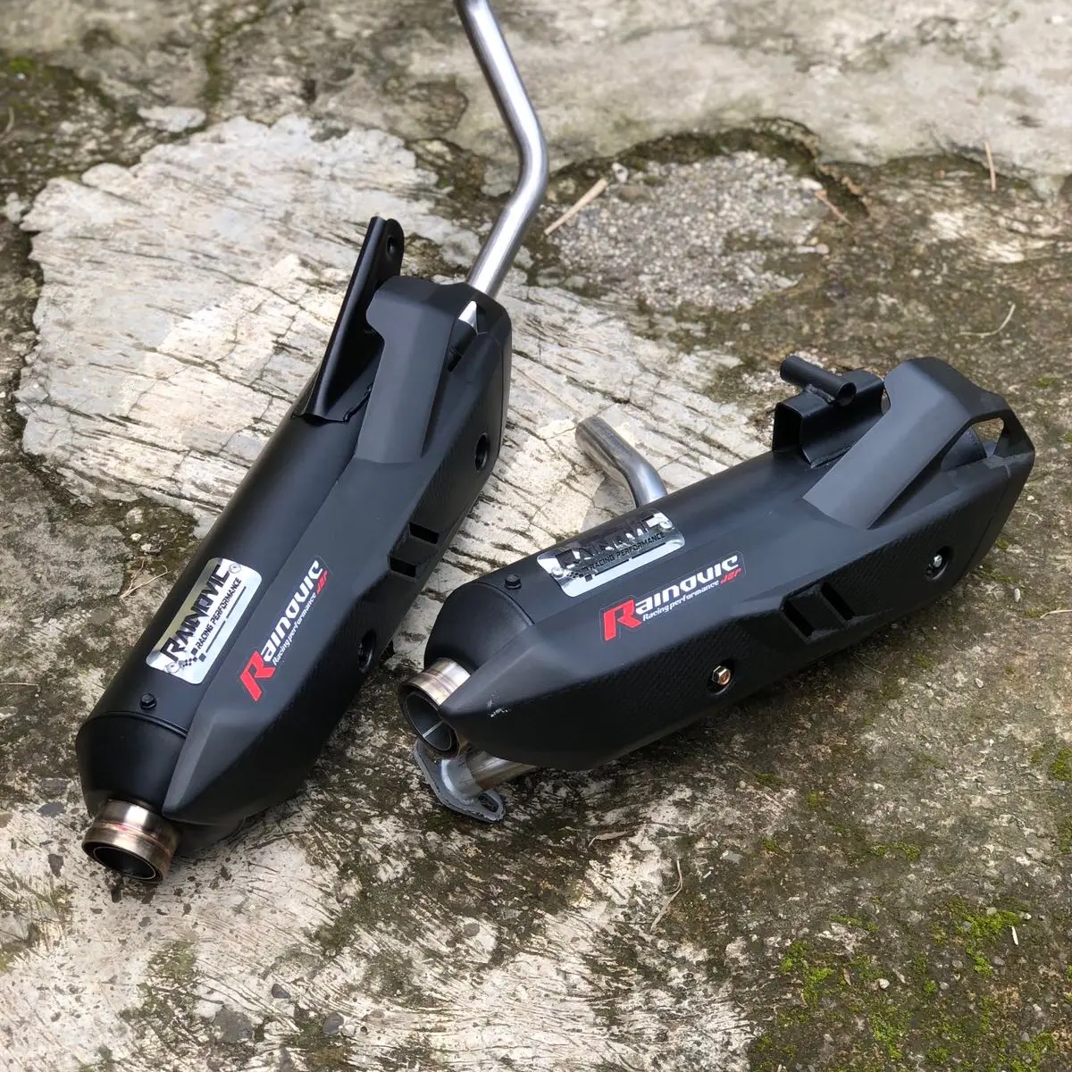 Knalpot Fullset Allometric Premium Rainovic untuk Semua Varian Metic dengan Suara Bas Adem - Baret, Gas Zrc gen 1