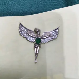 [Booked] Natural Crystal Emerald S925 Ring