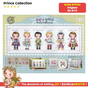 Pola Kristik / Cross Stitch Sodastitch SO-K10 - Prince Collection