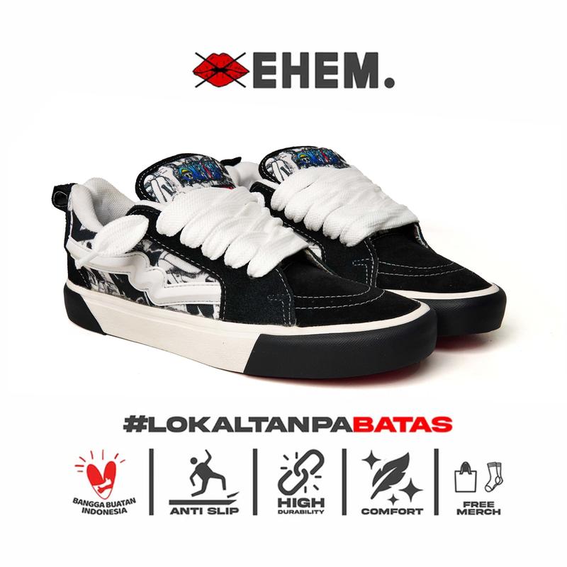 Ehem - Sepatu Sneakers Unisex Pria Wanita Kobe One Piece Casual Shoes 1