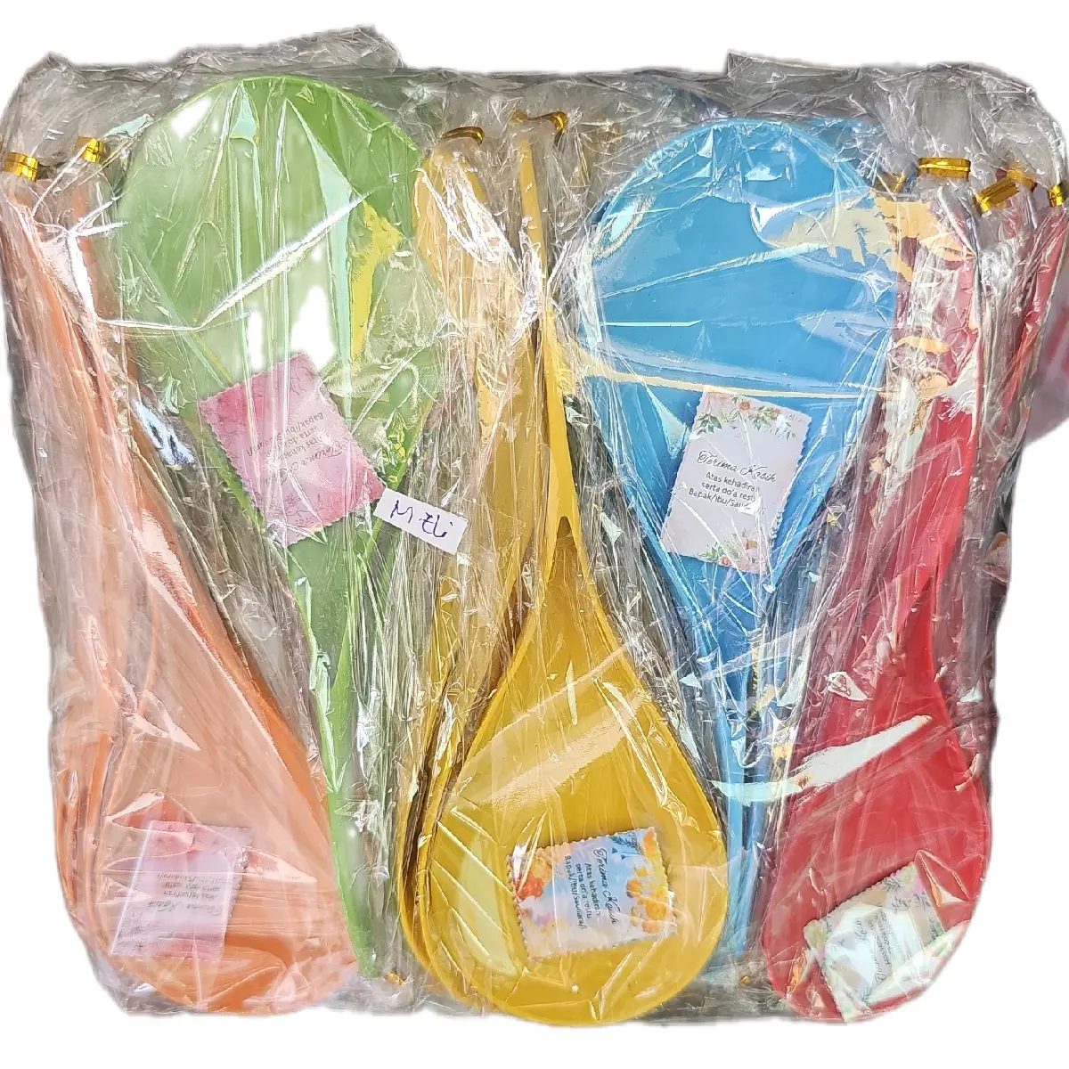 ( isi 50pcs ) centong pelangi kemasan plastik