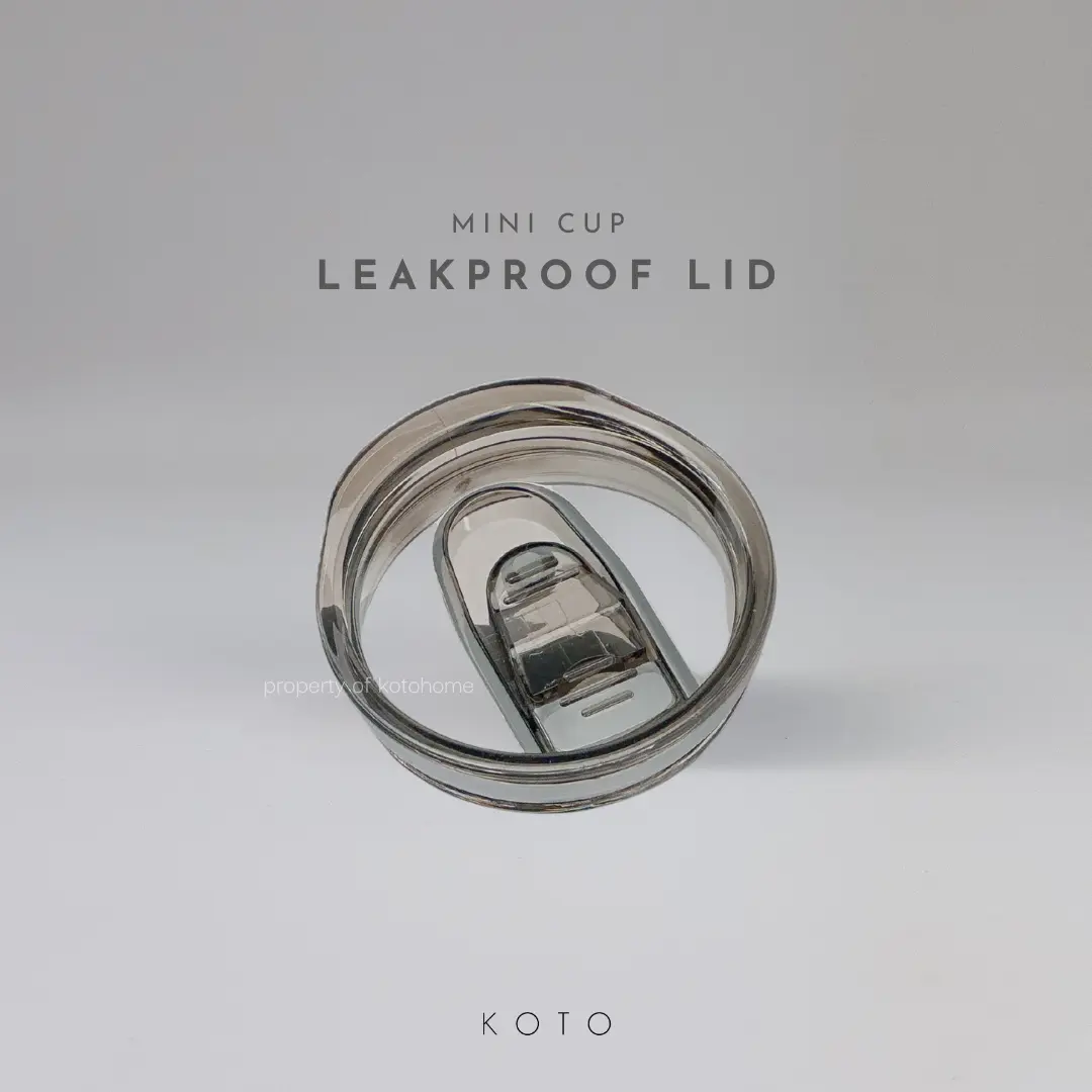 KOTO Mini Cup Leakprood Lid / Tutup Gelas / Cup Cover /  Penutup Kedap / Anti Bocor