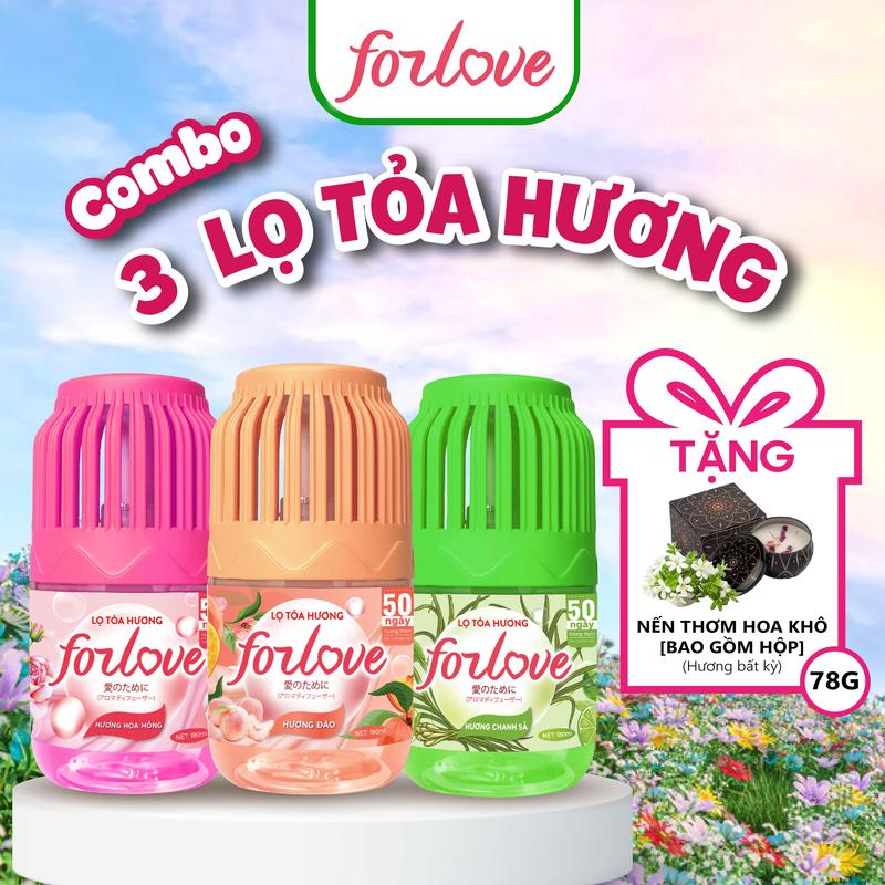 [LIVE MUA 3 TẶNG 1] COMBO 3 LỌ TOẢ HƯƠNG + TẶNG 01 HỘP NẾN THƠM HOA KHÔ, Thơm phòng khử mùi, lưu hương lâu, Dầu Thơm Phòng, Dầu Thơm, Nước Hoa tinh  dầu xịt  thơm