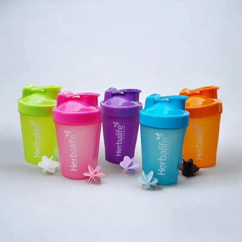 Shaker HLF 400Ml ada bola pengaduk | Mini shaker Botol Minuman 0