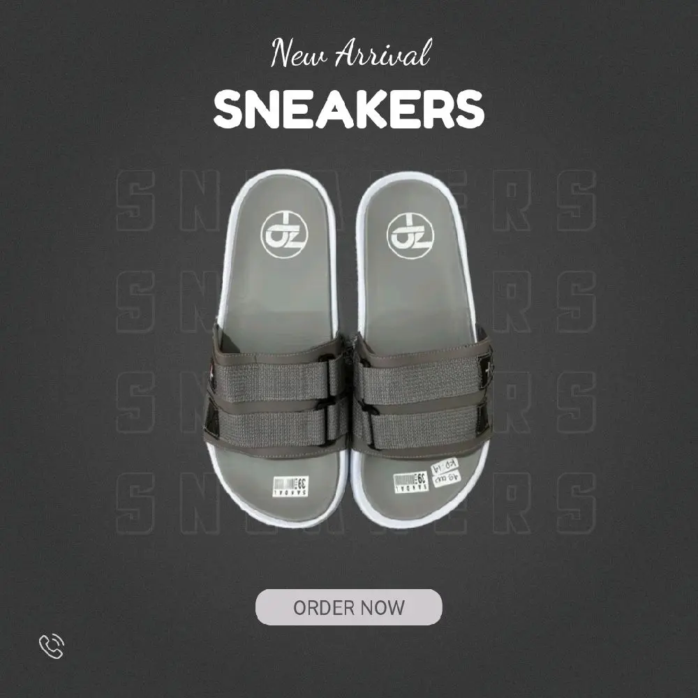 sandal slop pria premium terbaru  sandal slip on pria premium terbaru sandal lrs casual slop