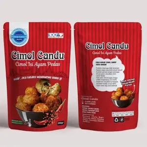 CIMOL CANDU VARIAN  AYAM PEDAS 1 pack 10 pcs 250gr  Cemilan