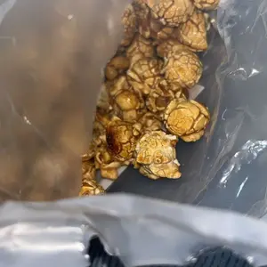 PopENjoy - [Baru] POPCORN CARAMEL 500gr | Makanan Manis Crispy Camilan Popkron Snack Jagung Cemilan Food Instan Bumbu kriuk Brown Popcorn Karamel Jajanan Sweet Hampers Ramadan