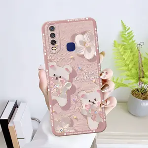 (FL02) Case Compatible with Vivo Y12 Vivo Y15 Vivo Y17 Vivo Y19 Case Procamera Fashion Case Softcase Silikon Tpu