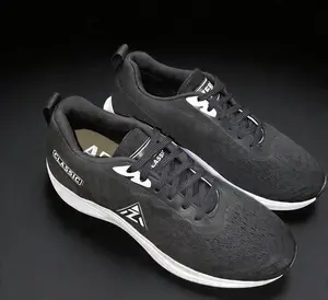 Sepatu Running AZERO CLASSIC Hitam Size 39-43 (Free kaos kaki)