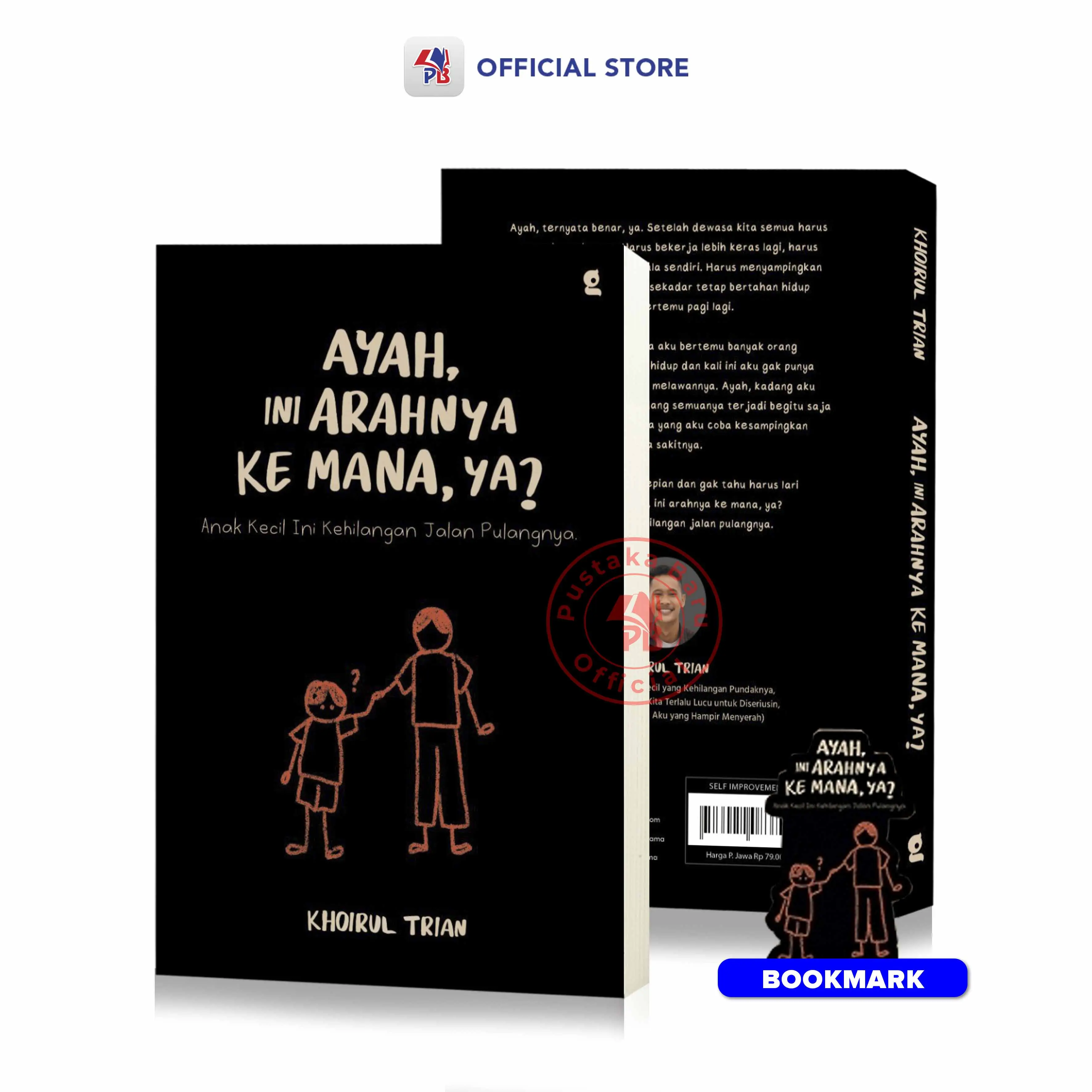 Buku Ayah, Ini Arahnya ke Mana, ya? : Anak Kecil Ini Kehilangan Jalan Pulangnya – Khoirul Trian / Gradien Mediatama / PT KAWAH MEDIA PUSTAKA KMP - GMT