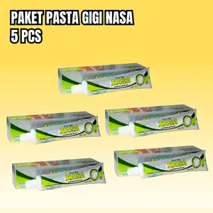 Paket Pasta Gigi Nasa 5 PCS Perawatan Mulut, Gusi dan Gigi - Merk Nasa