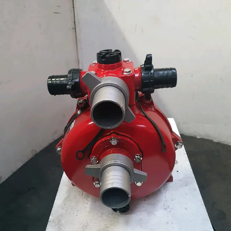 Pompa Air Serbaguna Menggunakan Pulley Tipe SU 50 H Pompa Ini Bertekanan Tinggi Atau Pompa Pemadam Kebakaran Sudah Menggunakan Double Impeler Atau Impeler Ganda Merk Yamamoto 3