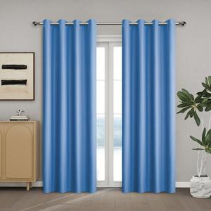 CASA RUYI 137*230CM Cortina Con Brillo En Un Solo Lado Tela Con Caída Suave Opacidad Y Aislamiento Térmico Tela De Alta Densidad