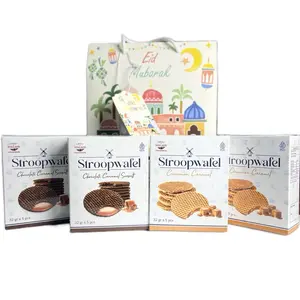 Sweet Holland Stroopwafel Biskuit Kering Wafer Coklat Susu Camilan Makanan Promo Beli 3 Gratis 1