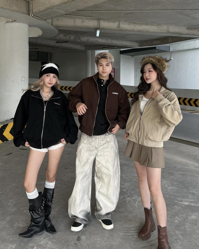   DEAL MỞ BÁN  Áo Khoác Kaki Form Rộng CATIMA Kaki Jacket 2 Lớp Lót Lụa  Unisex Nam Nữ Ak 52 