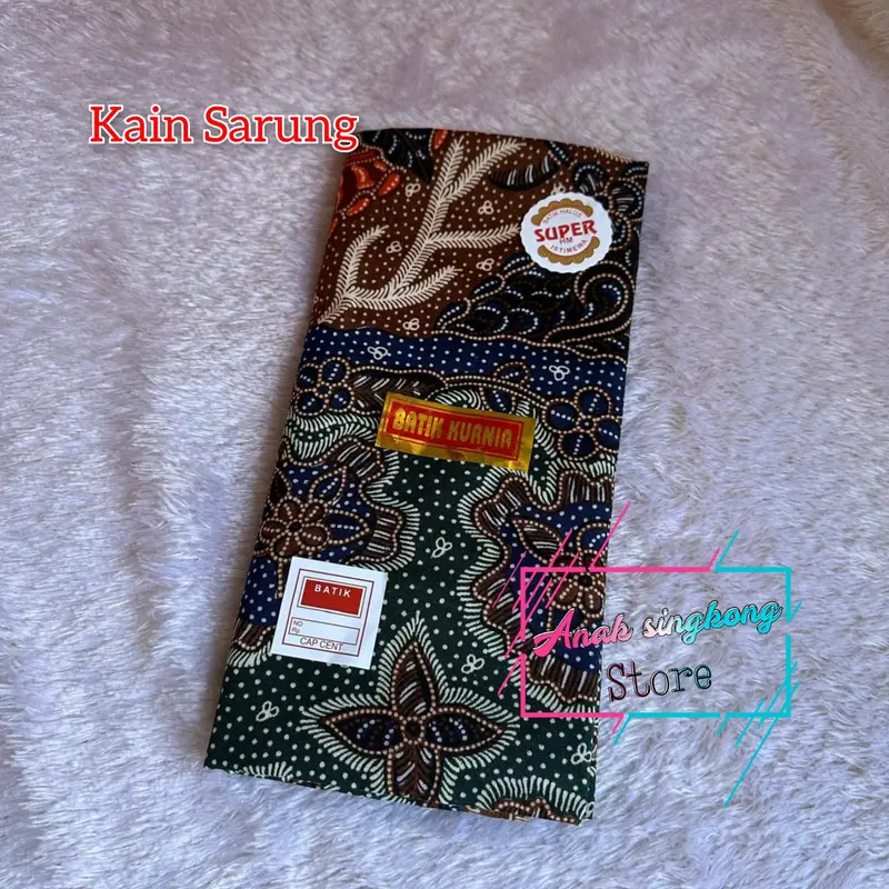 PAKET HEMAT 5 pcs sarung persalinan sarung batik kurnia pakaian tradisional 1