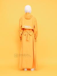 Gambar OSEAL Jas Hujan Wanita Gamis Muslimah Jumbo Full Seal Althea Series Kuning - Kuning, Allsize dari Oseal Rainwear Kab. Bandung 4 Tokopedia