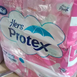 1 tas isi 6 pack HERS PROTEX PINK tanpa sayap  isi 8. lembar pembalut wanita