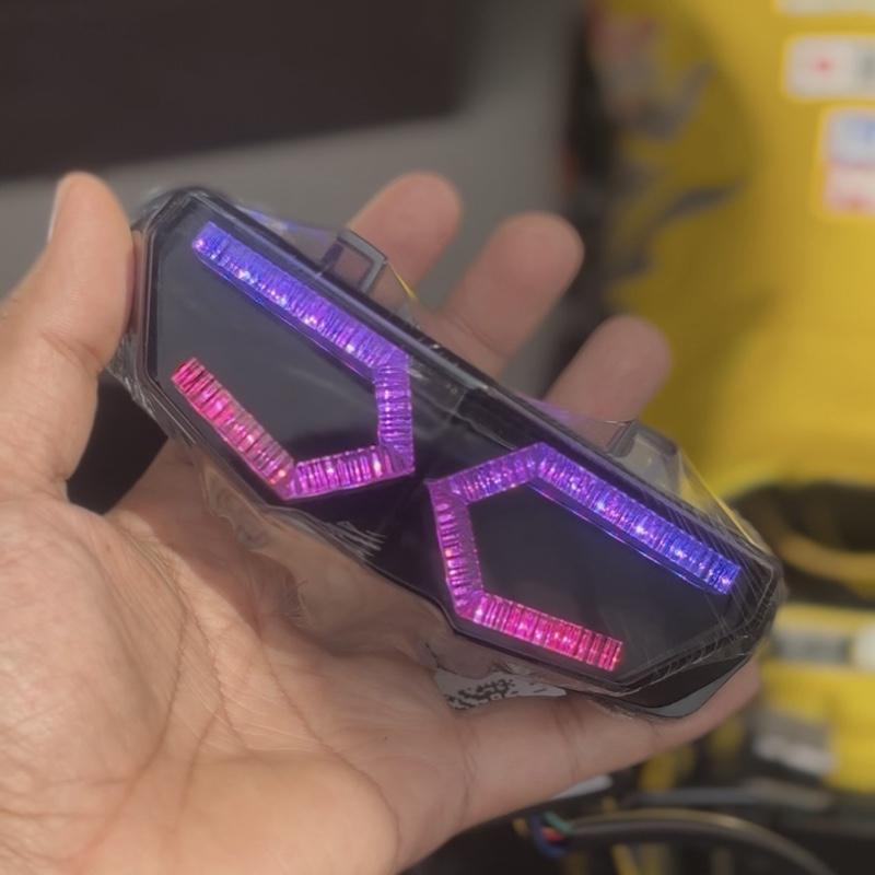 Stoplamp Slim Frame Vixion R/ANV/XABRE RGB 210 Mode 3 in 1 Stoplamp Slim Frame Vixion R/ANV/XABRE RGB 210 Mode 3 in 1