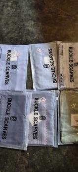Product Review of Hijab Buckle Scarves Pouch ( ISI 5 ) Segiempat Motif Printing Voal Muslim Kerudung from M**a 0