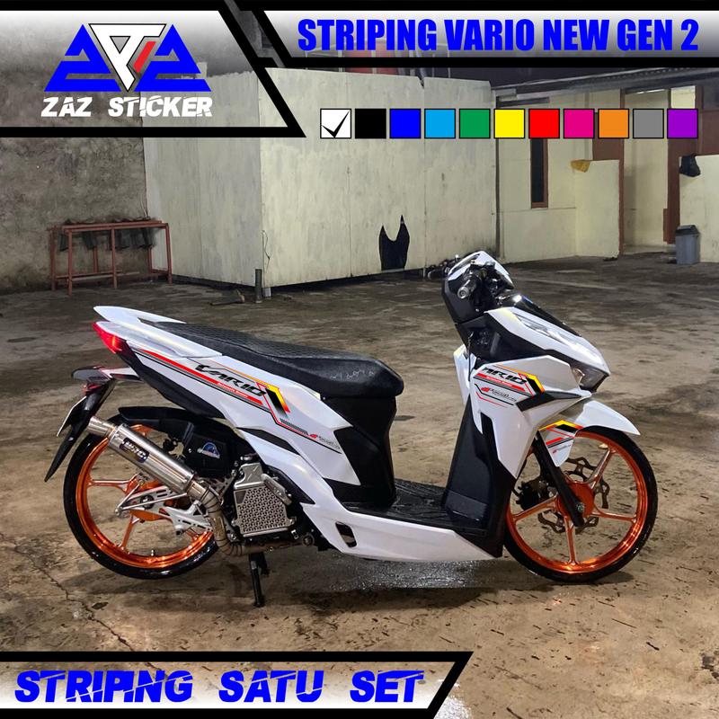 Product Introduction of Zaz Sticker Striping Vario New Gen 2 Design Motif 13 16