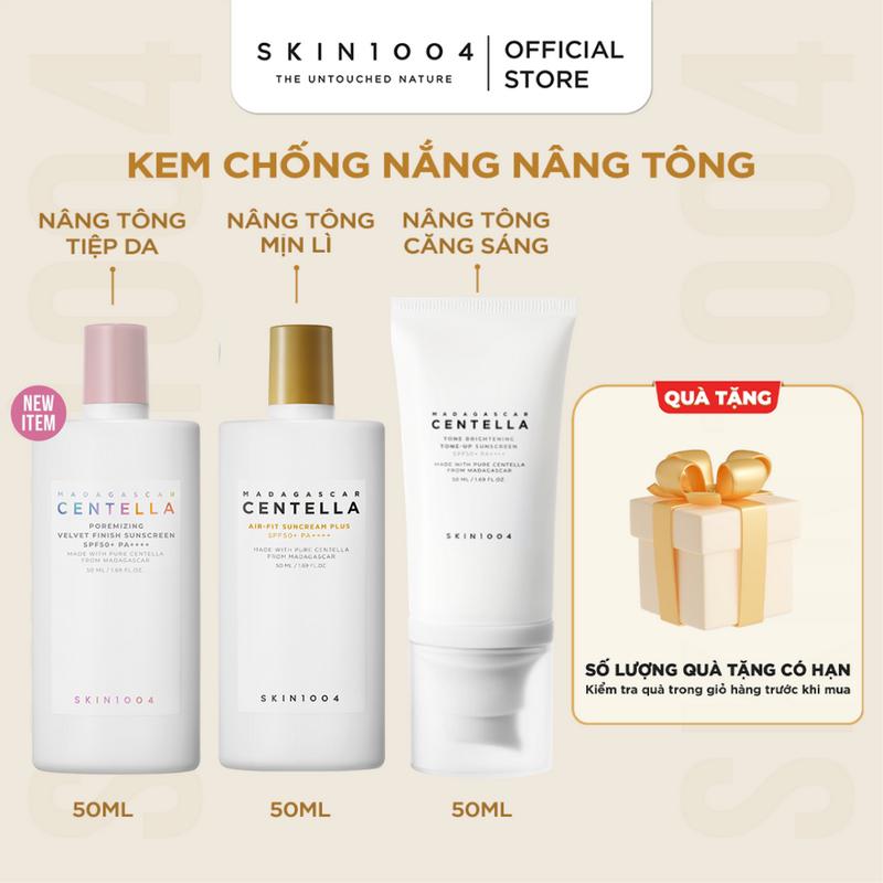 [LS] SKIN1004 Kem chống nắng nâng tông hợp mọi tone da SPF 50+ PA++++ (Chọn dòng phù hợp theo phân loại)