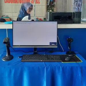 Barcode Scanner 1D & 2D Support Scanner Wireless Bluetooth Cocok Untuk Scan Barcode Produk Resi