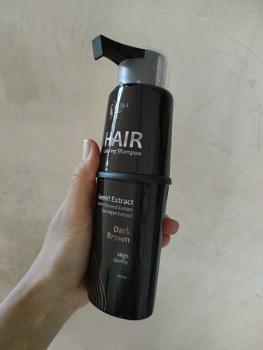 Product Review of (Promo Spesial) Aestika Dark Brown Hair Coloring Shampoo  - Pewarna Rambut Beruban Extract from m**G 2