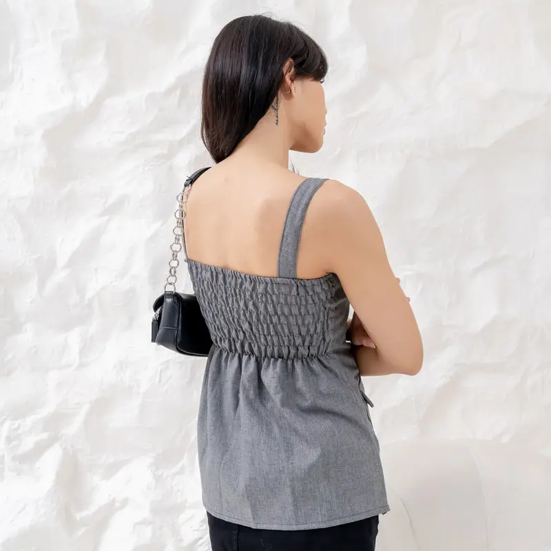 [GURLBUCKET] Malow Top / Atasan / Top Semiwoll "Pakaian Wanita" 8