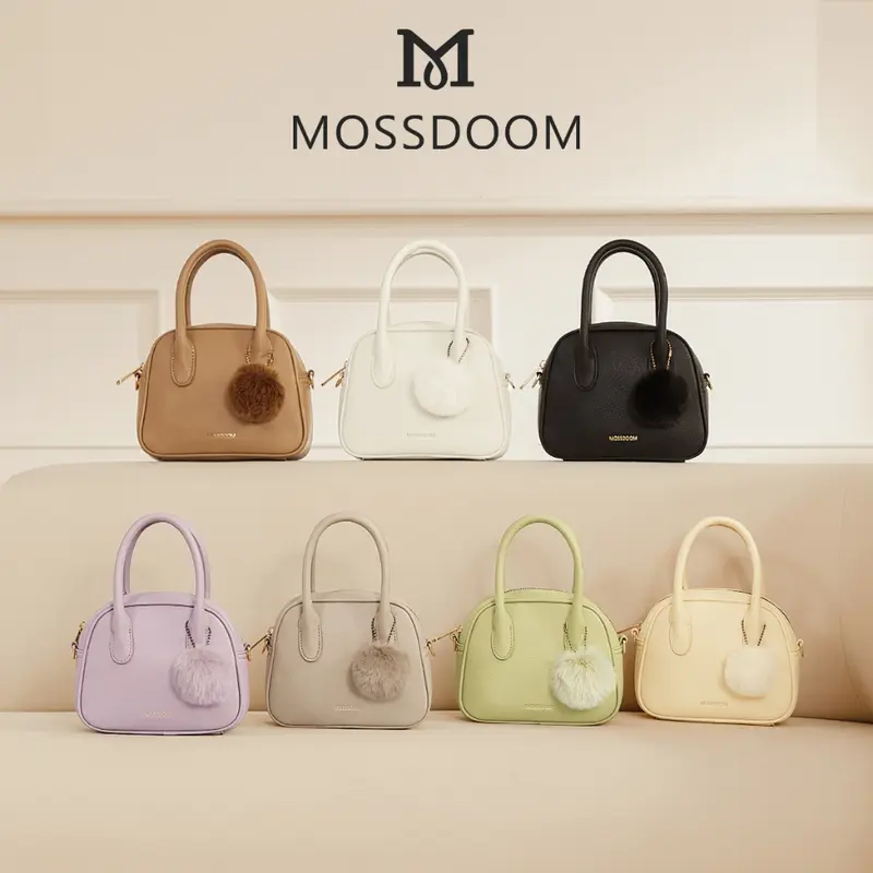 MOSSDOOM Tas Wanita Myla Bag Mode Sederhana Tas Tangan Dengan Aksesoris 8
