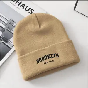 Topi Kupluk Dewasa Brooklyn Pria Dan Wanita Murah / Beanie Rajut Import Premium Unisex
